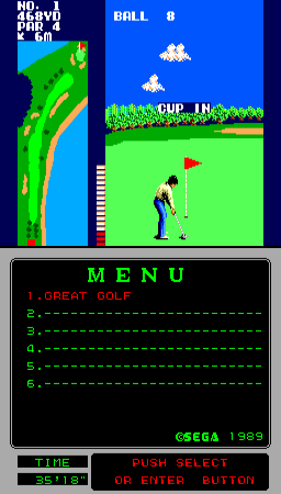 Great Golf (Mega-Tech, SMS based) Screenthot 2